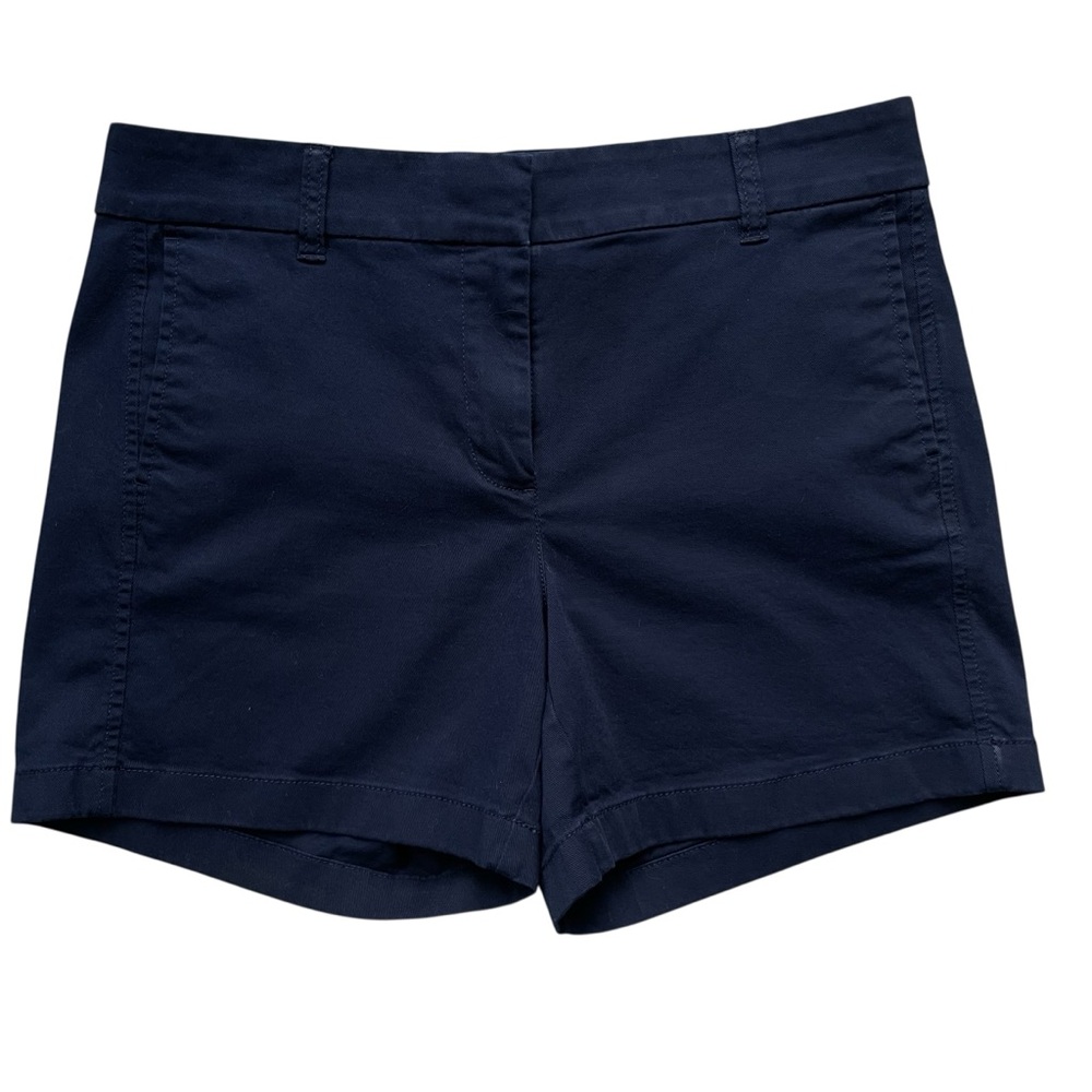 J. Crew Women’s Chino Shorts Size 6 Navy Blue
